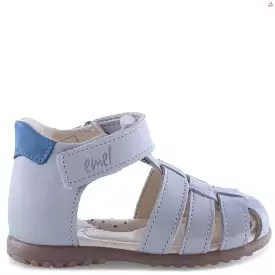 1078-39 Emel blue closed sandals - Buy now at discounted price.
