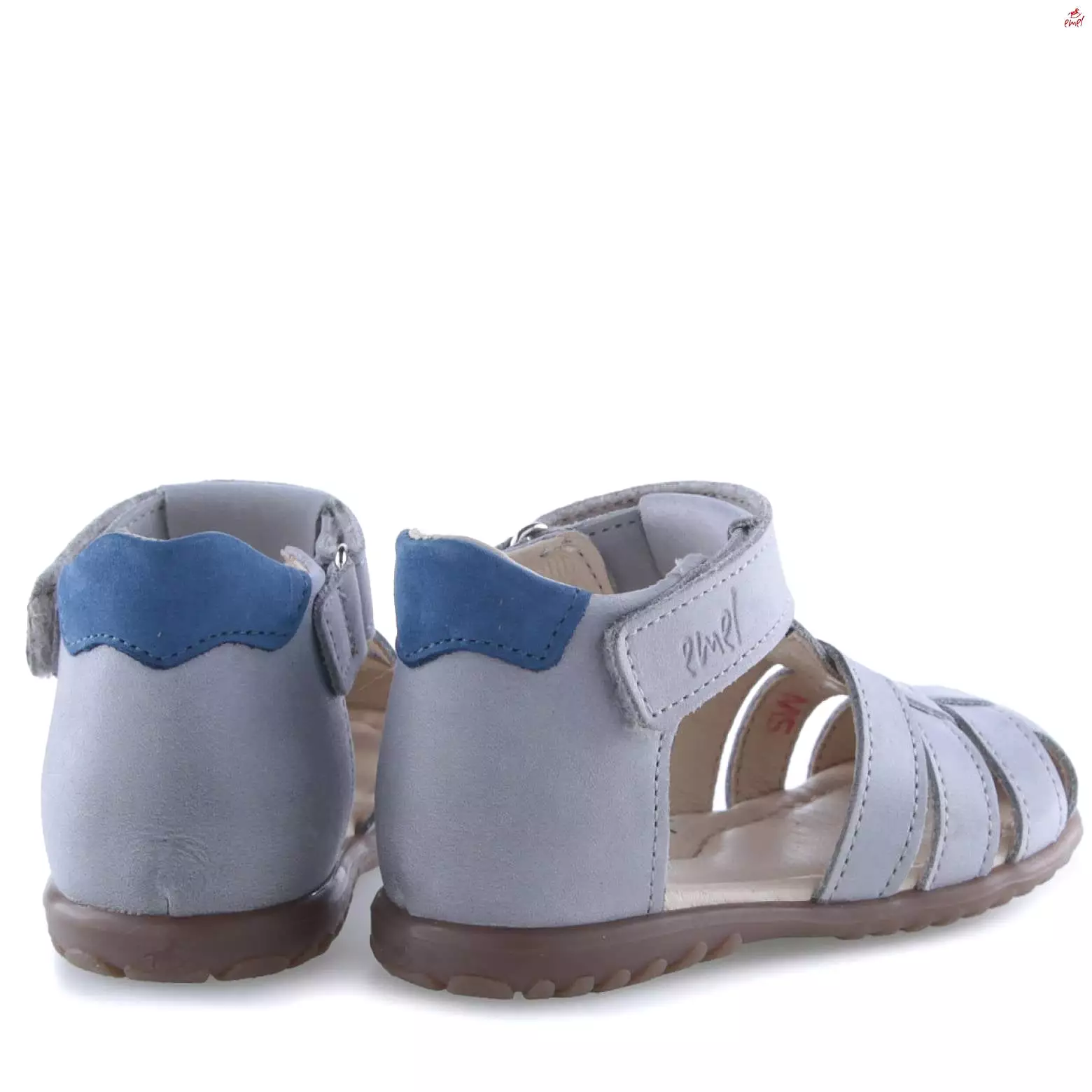 1078-39 Emel blue closed sandals - Buy now at discounted price.
