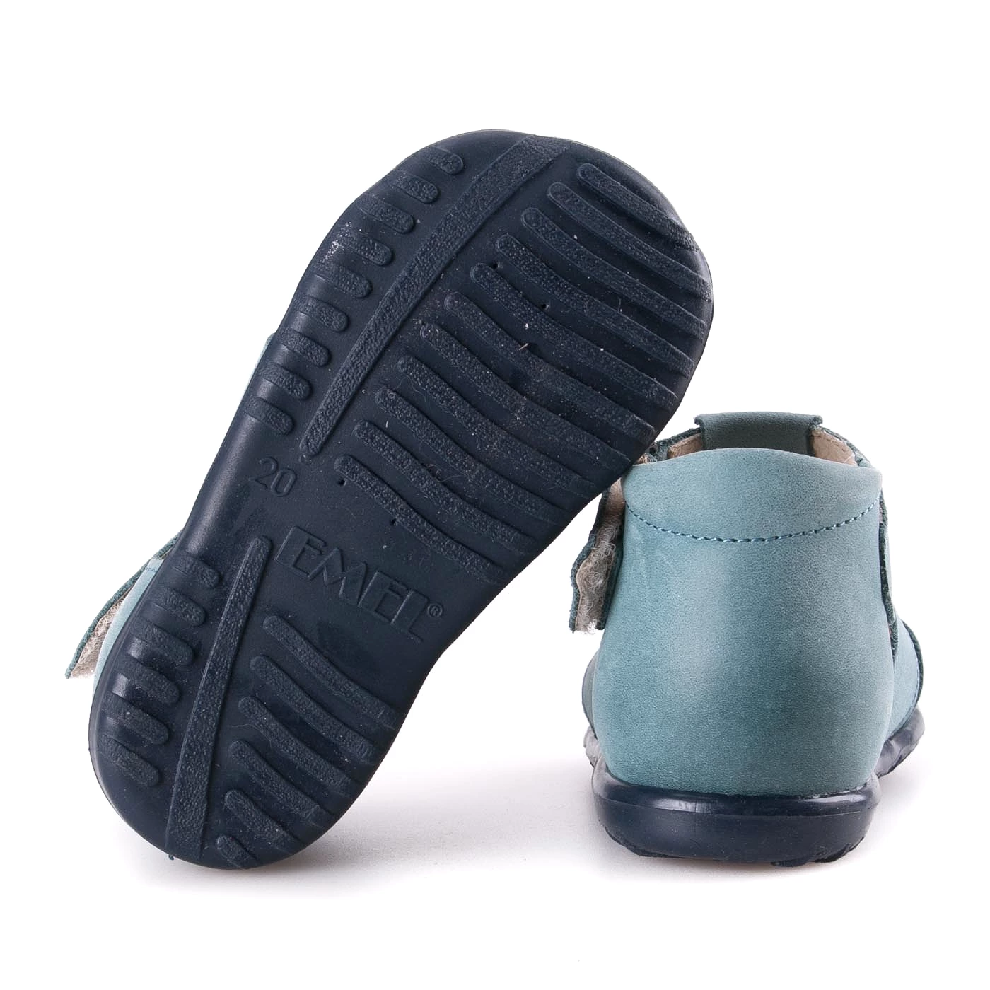 (1670-8) Emel blue closed sandals - Buy now!