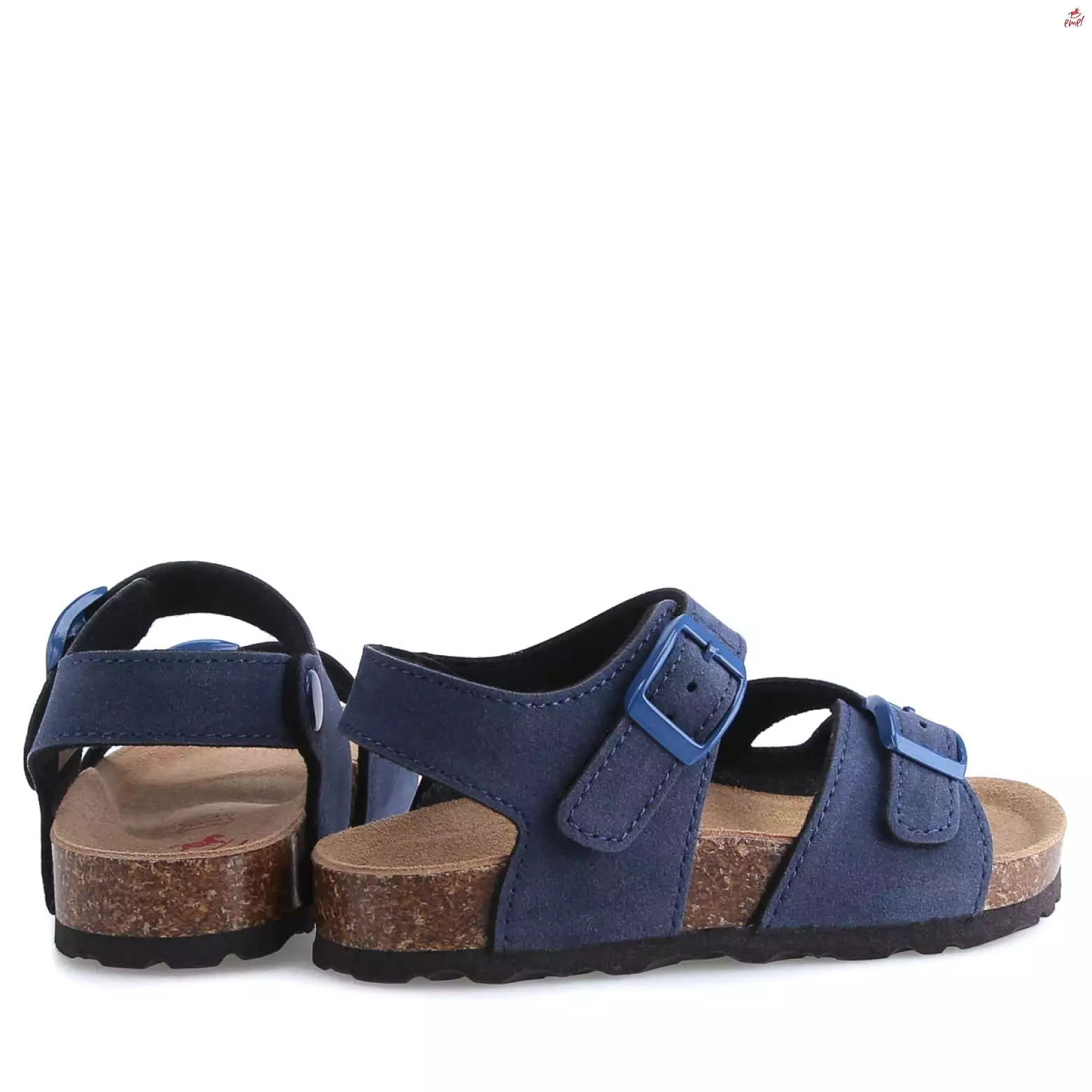 1903-2 Emel Blue velcro sandals - Shop now.