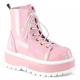 2 Baby Pink Holo Platform SLACKER-55