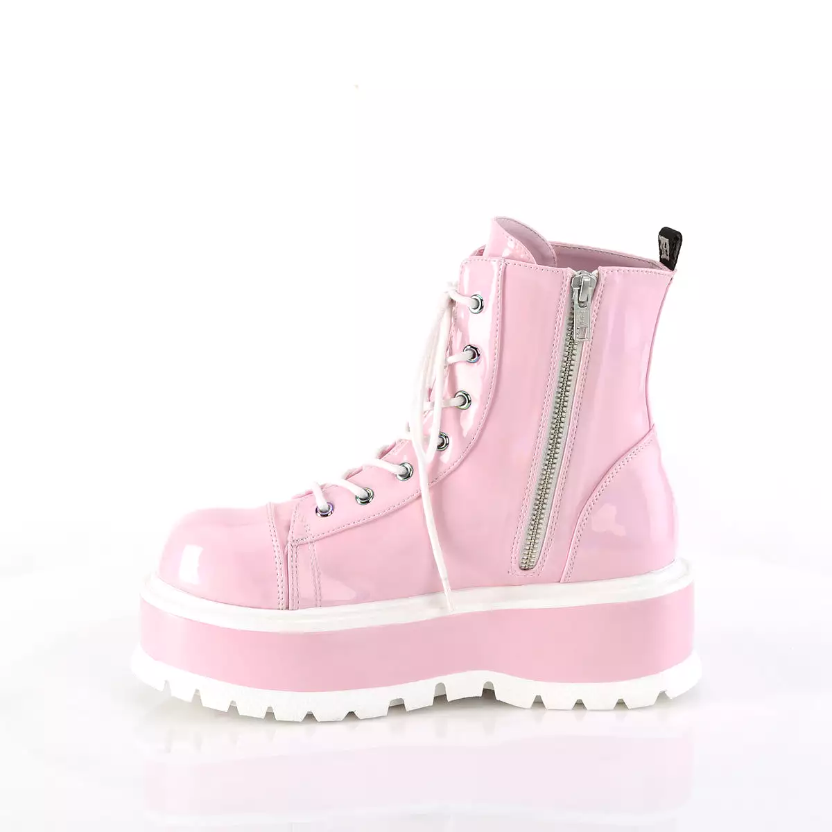 2 Baby Pink Holo Platform SLACKER-55