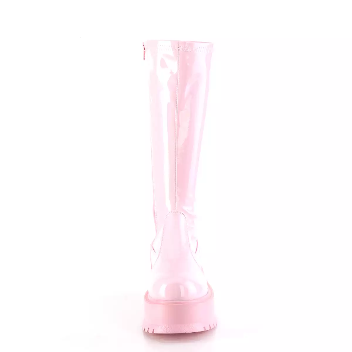 2 Inch Baby Pink Holo Platform SLACKER-200