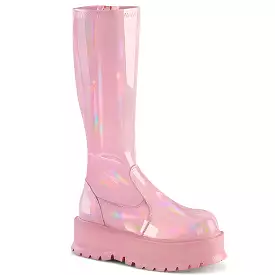 2 Inch Baby Pink Holo Platform SLACKER-200