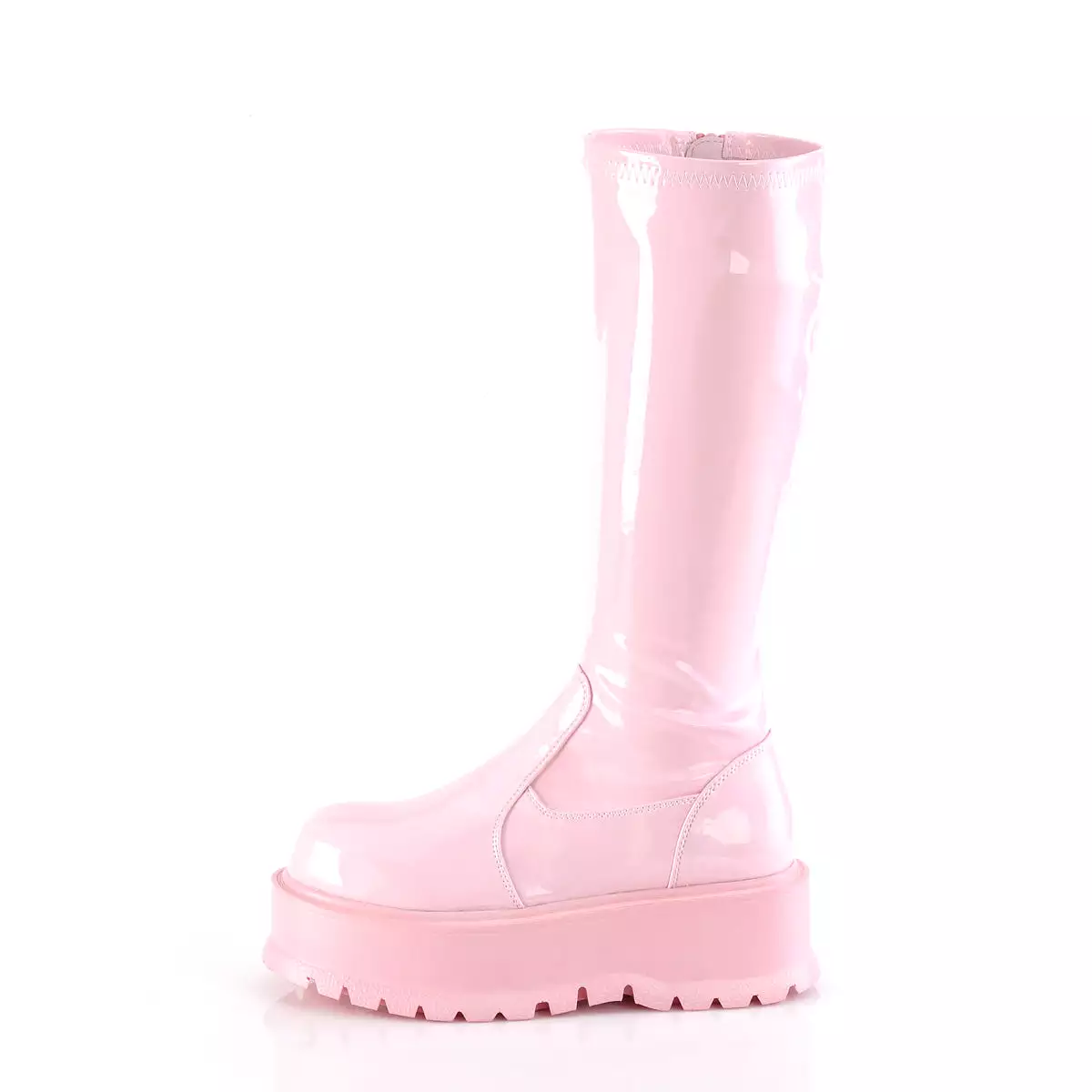 2 Inch Baby Pink Holo Platform SLACKER-200