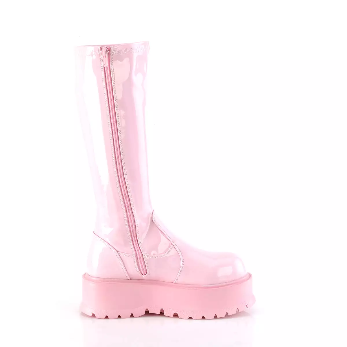 2 Inch Baby Pink Holo Platform SLACKER-200