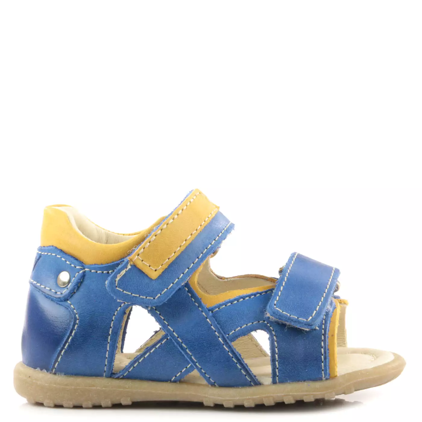 2086-18 Emel Blue Sandals - First Sandals