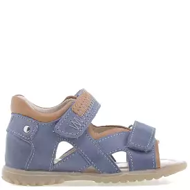 (2086-22) Blue Velcro Sandals - Emel Official Store