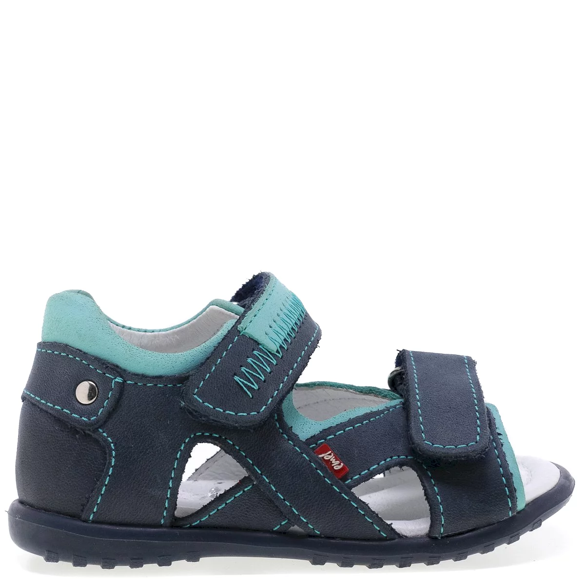 2086 Emel sandals in navy turquoise - top pick for your first pair