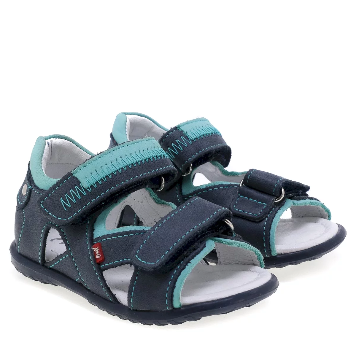 2086 Emel sandals in navy turquoise - top pick for your first pair