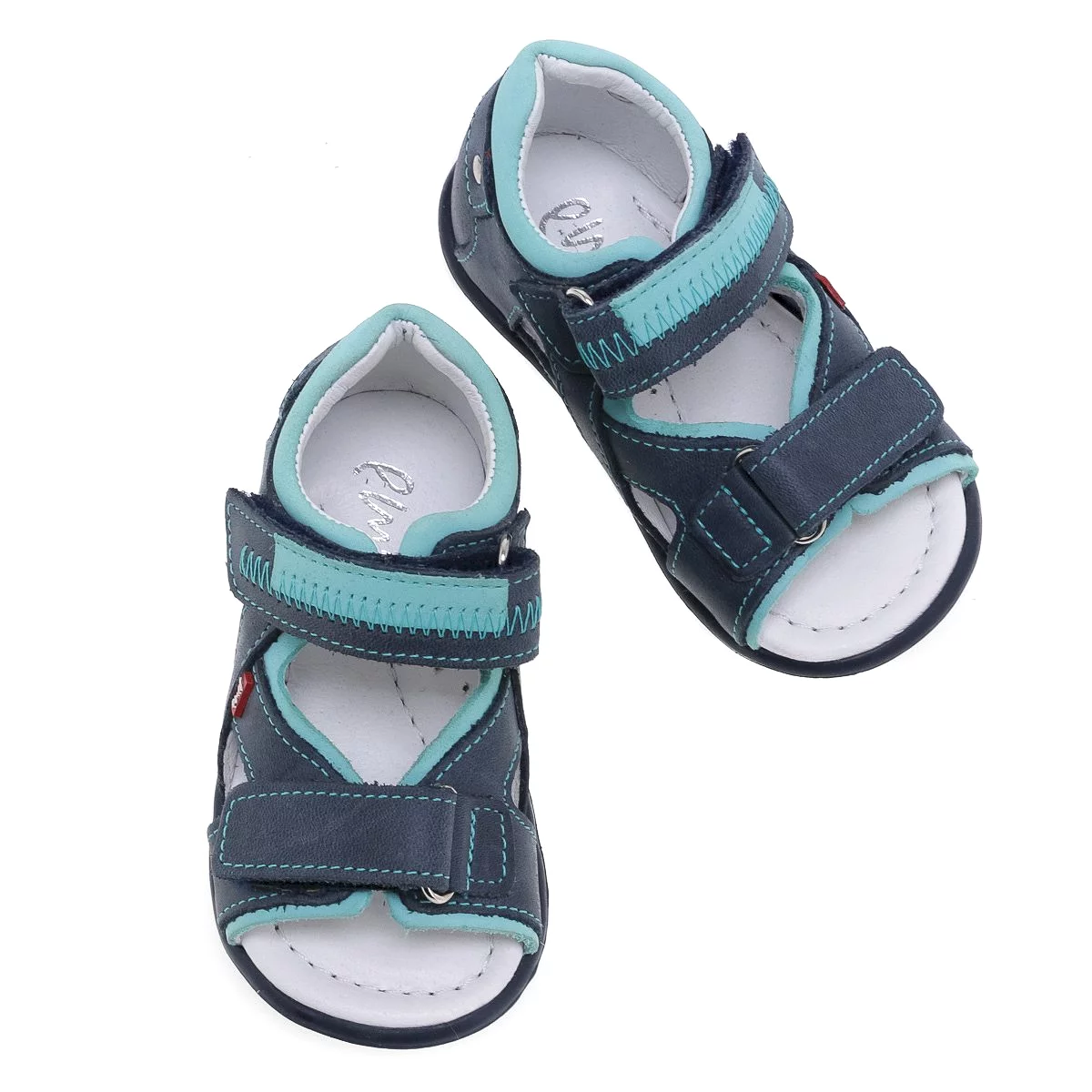 2086 Emel sandals in navy turquoise - top pick for your first pair