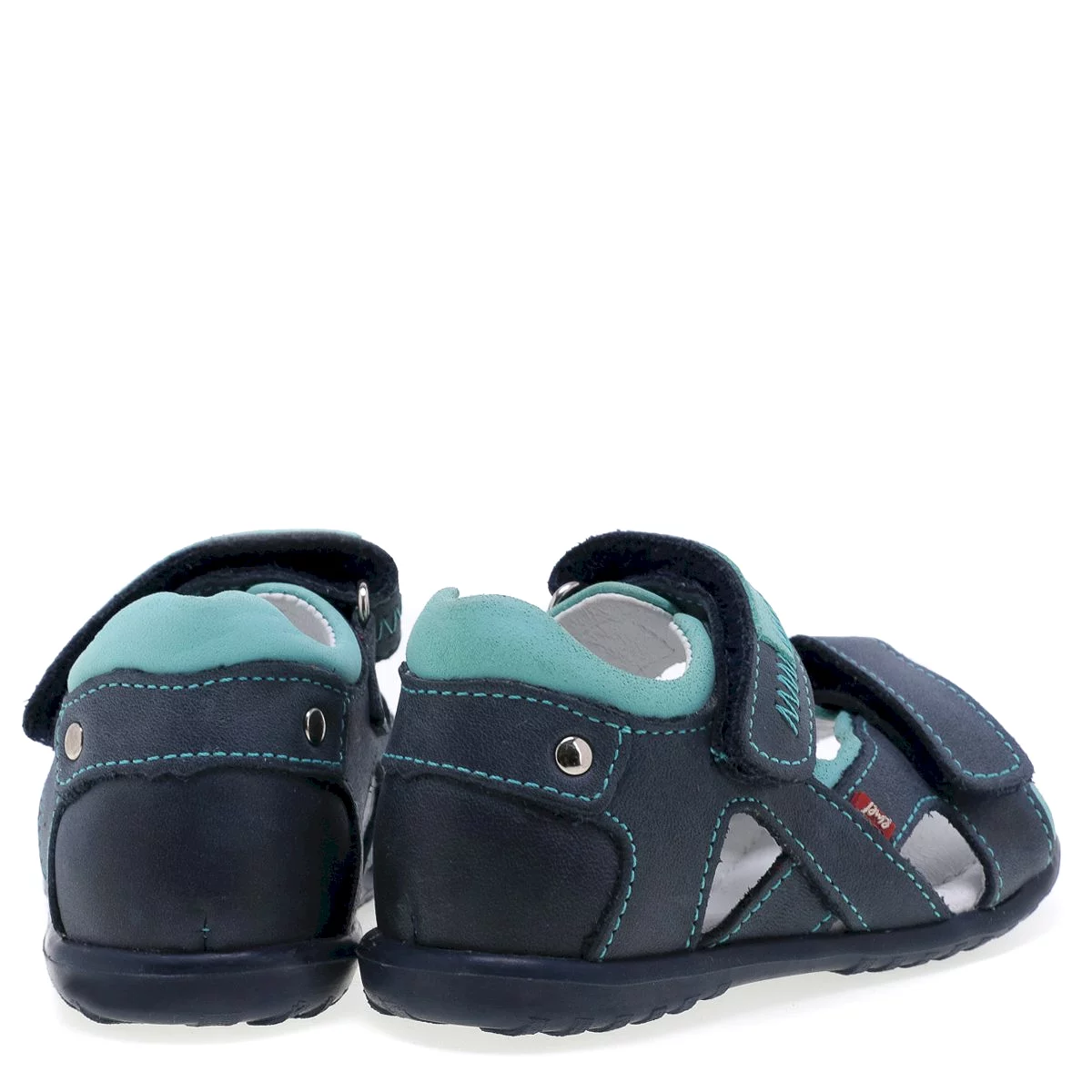 2086 Emel sandals in navy turquoise - top pick for your first pair