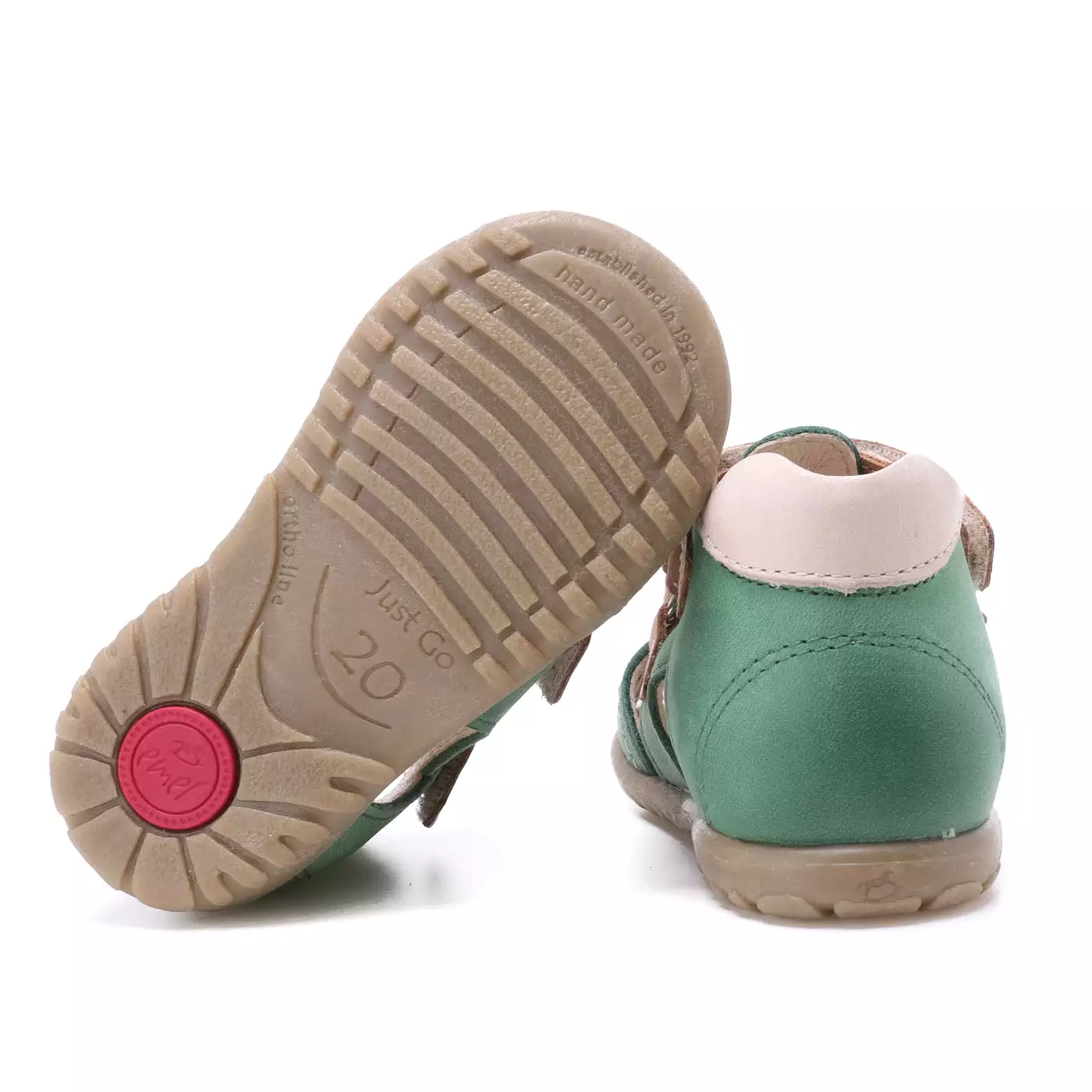 (2421) Emel green closed sandals - Buy now