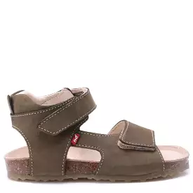 2508-18 Emel green velcro sandals