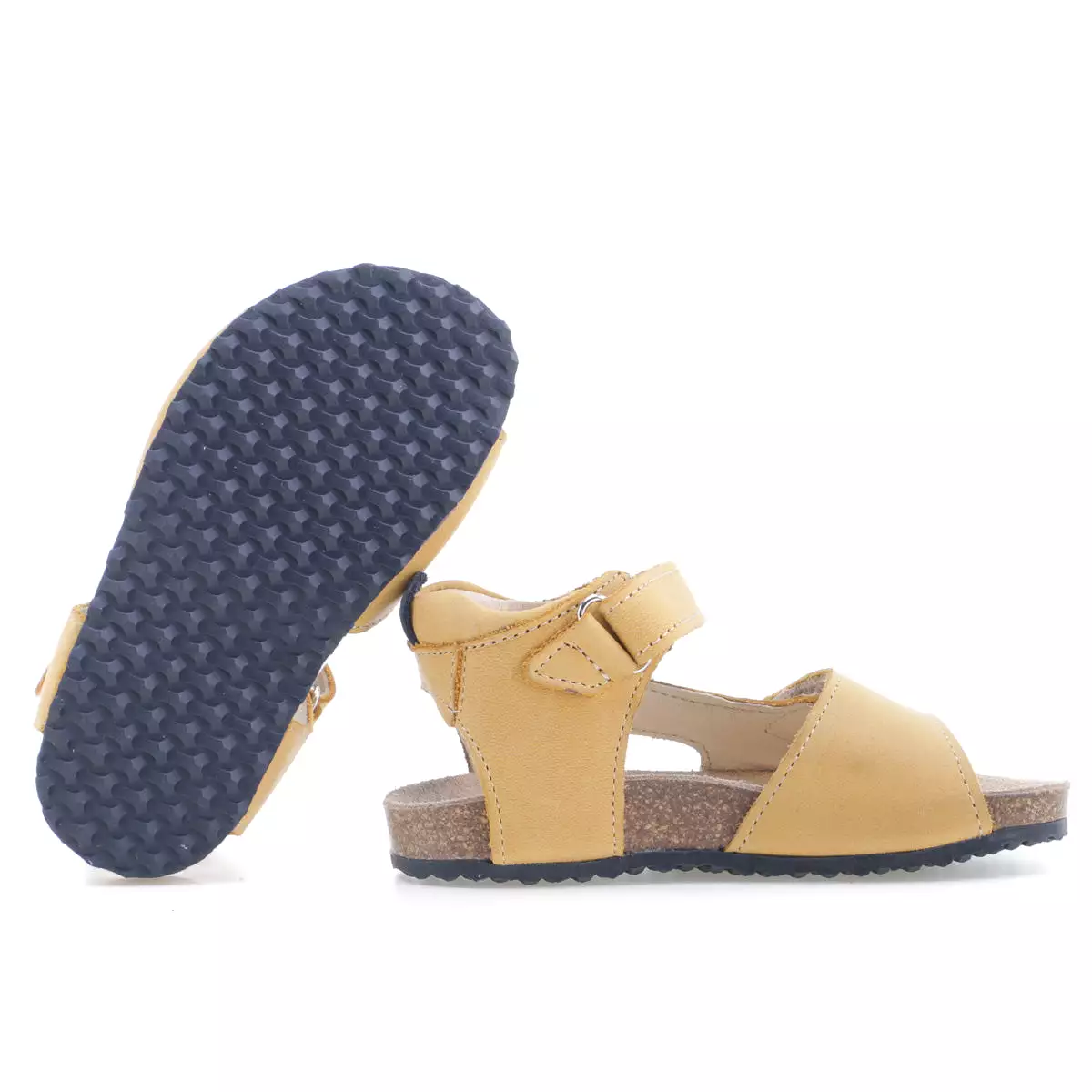 (2508-27/2509-27) Emel yellow velcro sandals - Buy now!