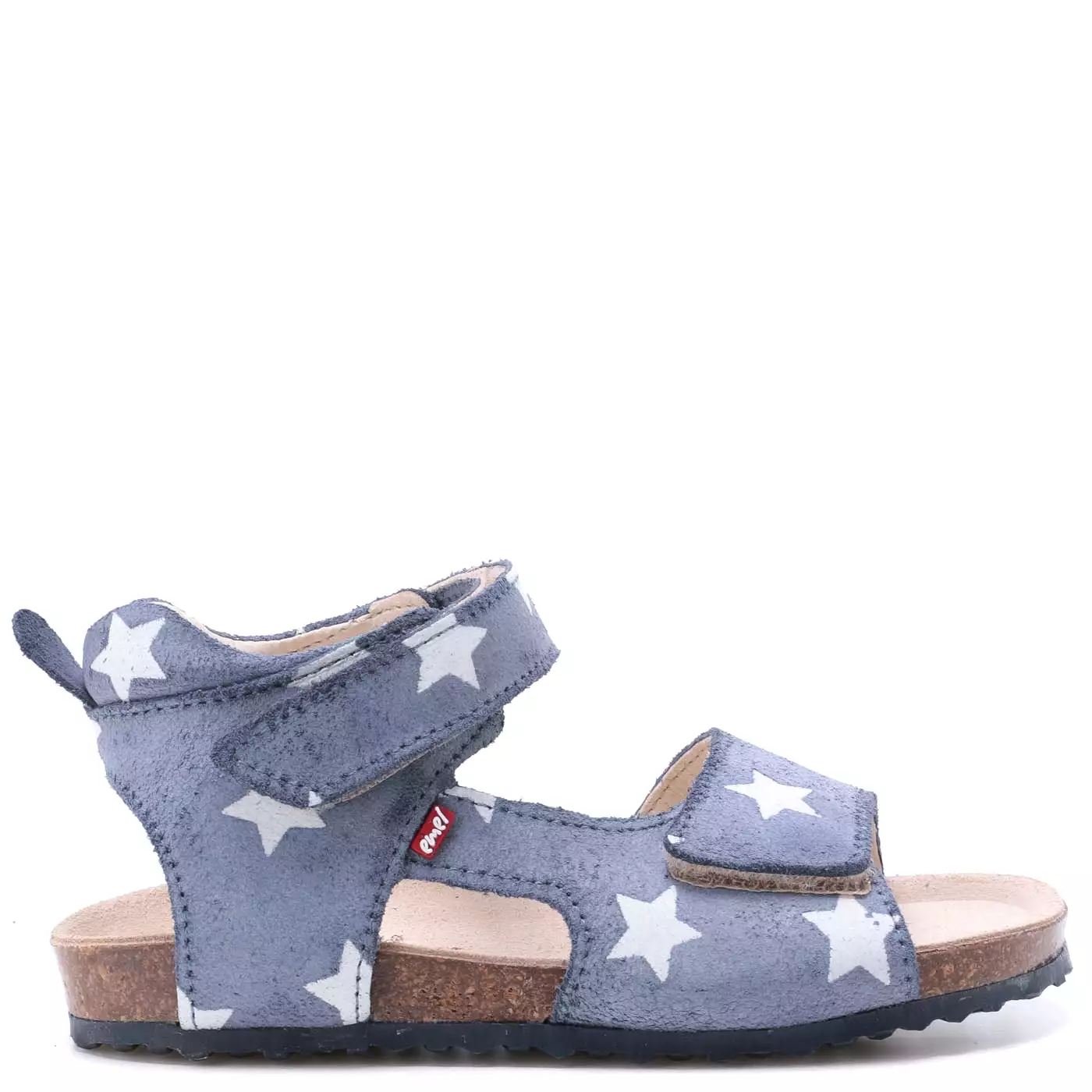 2508B-16/2509B-16 Emel blue stars velcro sandals