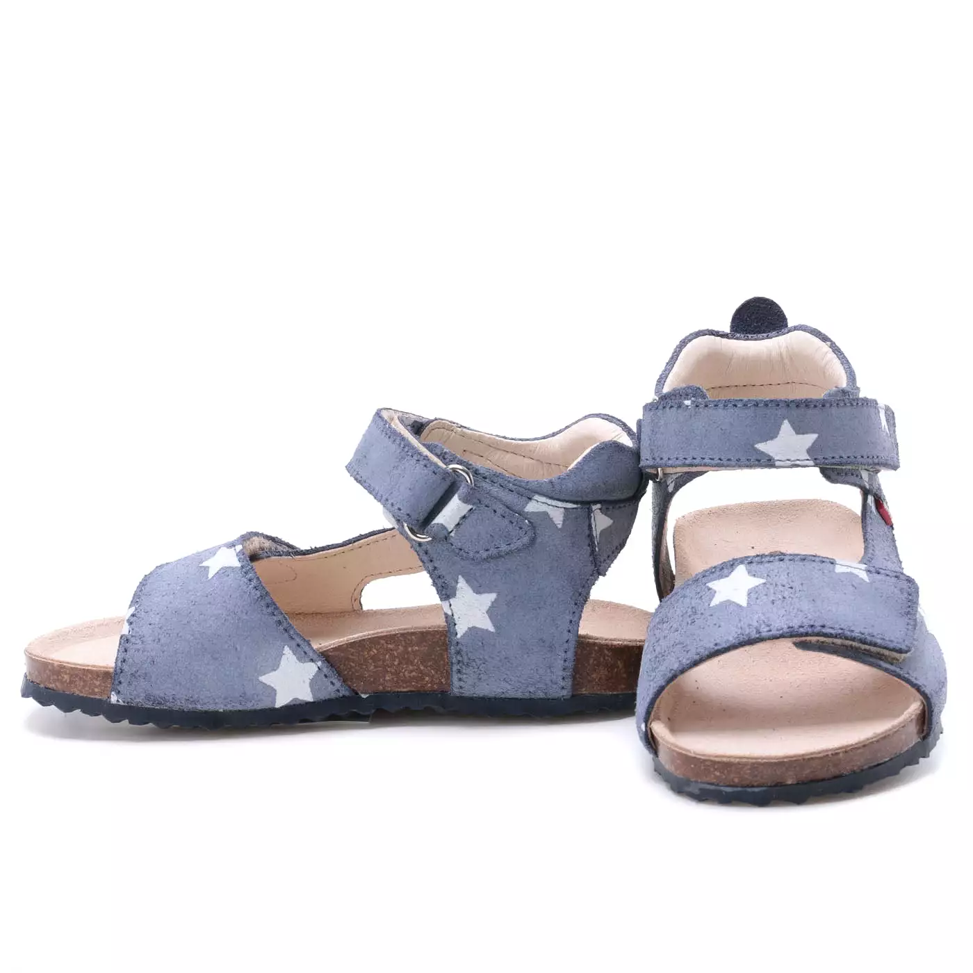 2508B-16/2509B-16 Emel blue stars velcro sandals