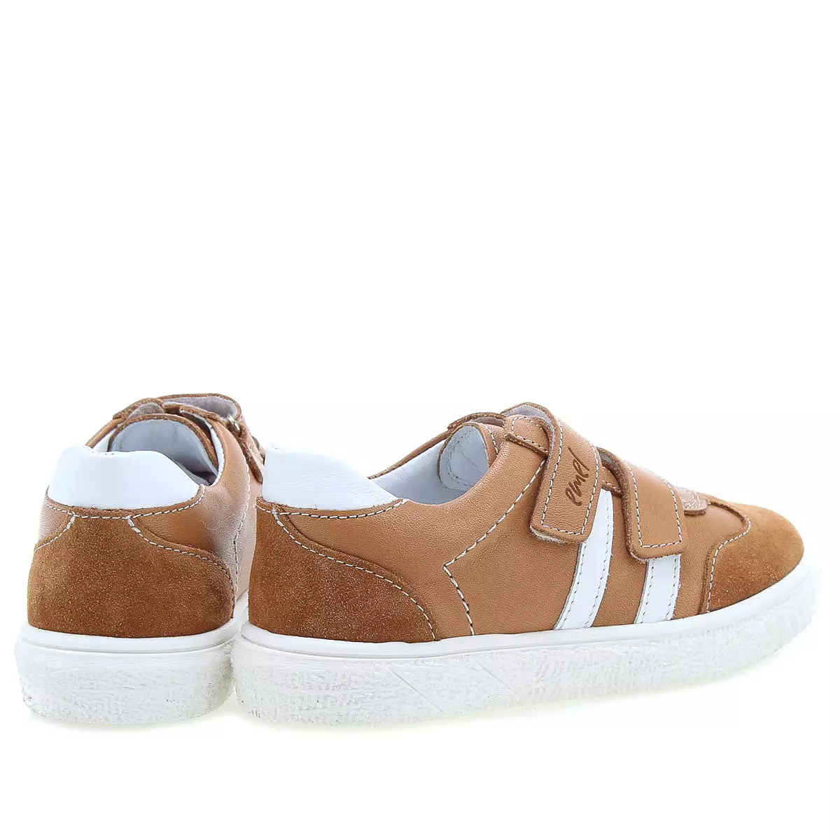 2708-6 Low Velcro sneakers Brown.