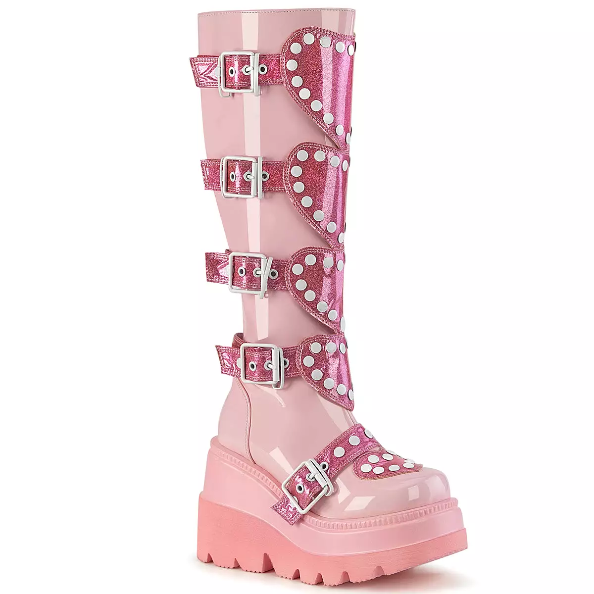 4 Platform SHAKER-210- Baby Pink Patent