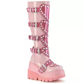 4 Platform SHAKER-210- Baby Pink Patent