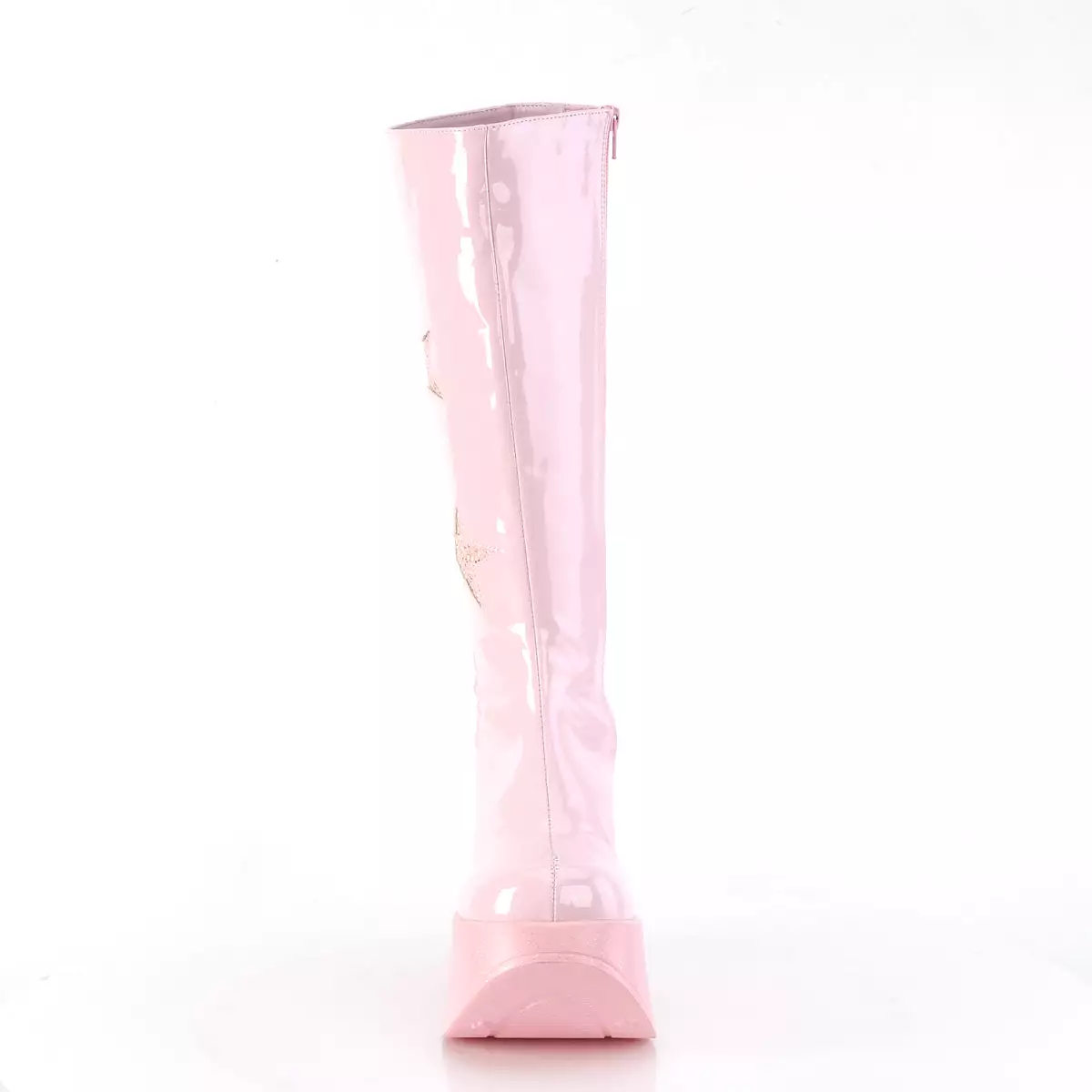 5 Inch Platform DYNAMITE-218 Baby Pink Sparkle