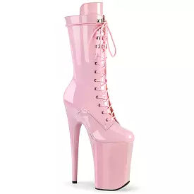 9 Inch Heel INFINITY-1050 Baby Pink Patent - Shop Now