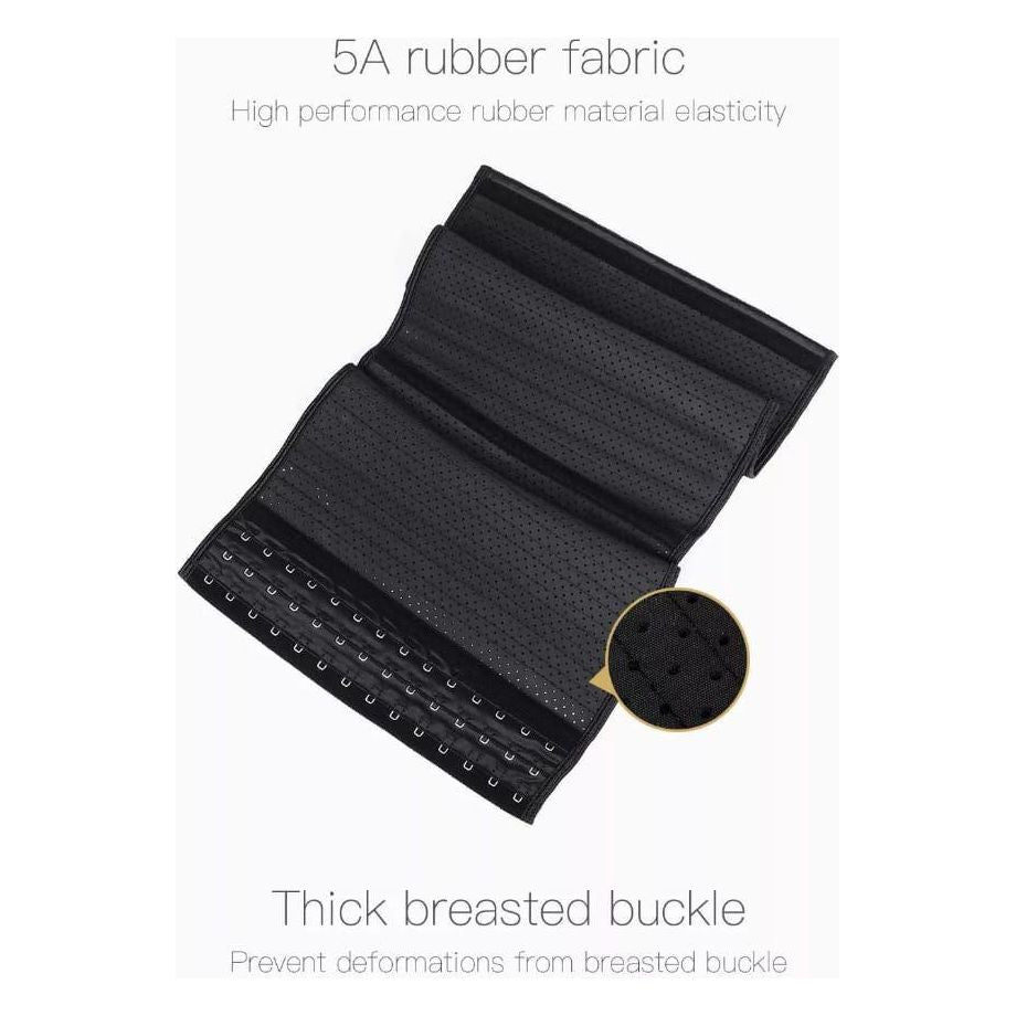 9 Steel Bone Latex Waist Trainer