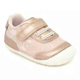 Adalyn Leather Sneaker - Rose Gold