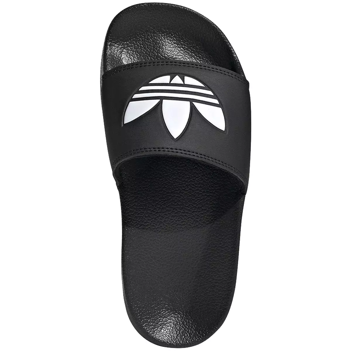 Adidas Boy's Adilette Lite J Black and White