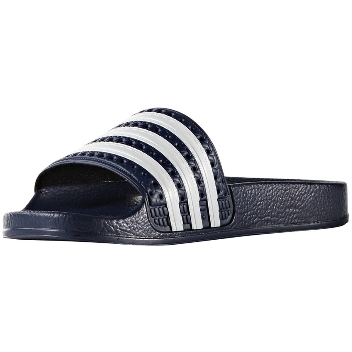 Adidas Boy's Navy/White Adilette J