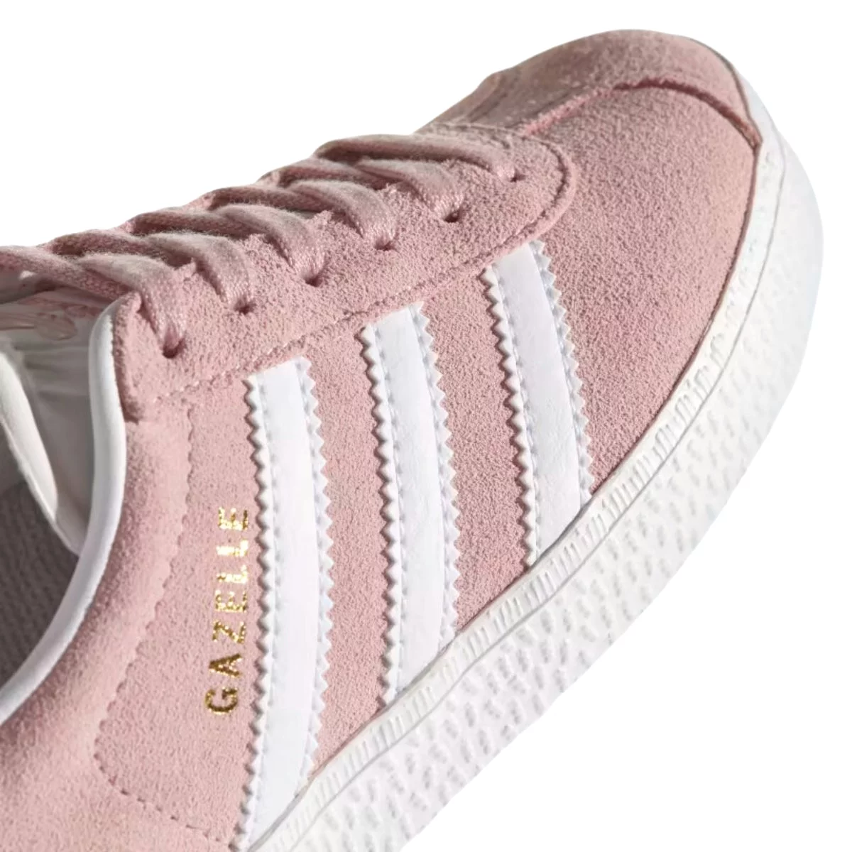 Adidas Girls Gazelle sneakers - Icey Pink/Cloud White/Gold Metallic