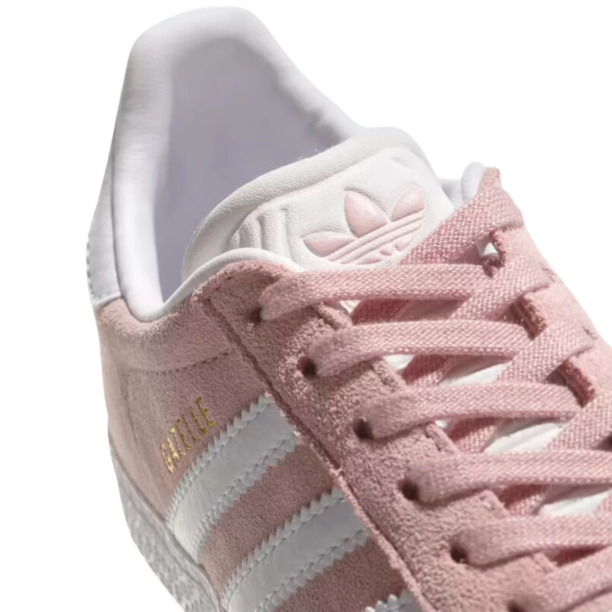 Adidas Girls Gazelle sneakers - Icey Pink/Cloud White/Gold Metallic