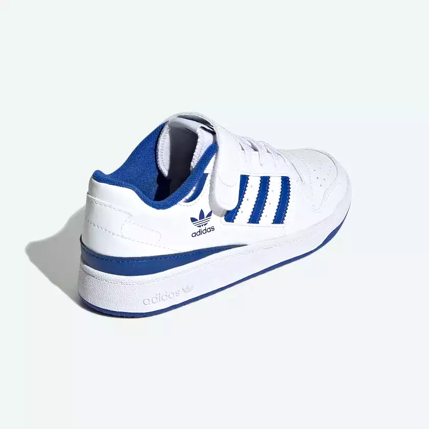 Adidas Kids Forum Low Cloud White Royal Blue FY7978