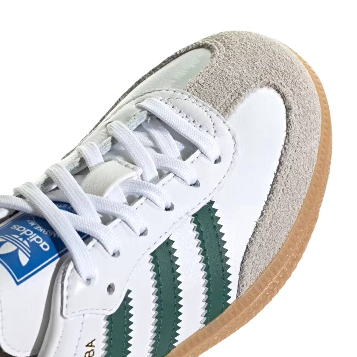 Adidas Pre-School Samba OG Cloud White Collegiate Green Gum