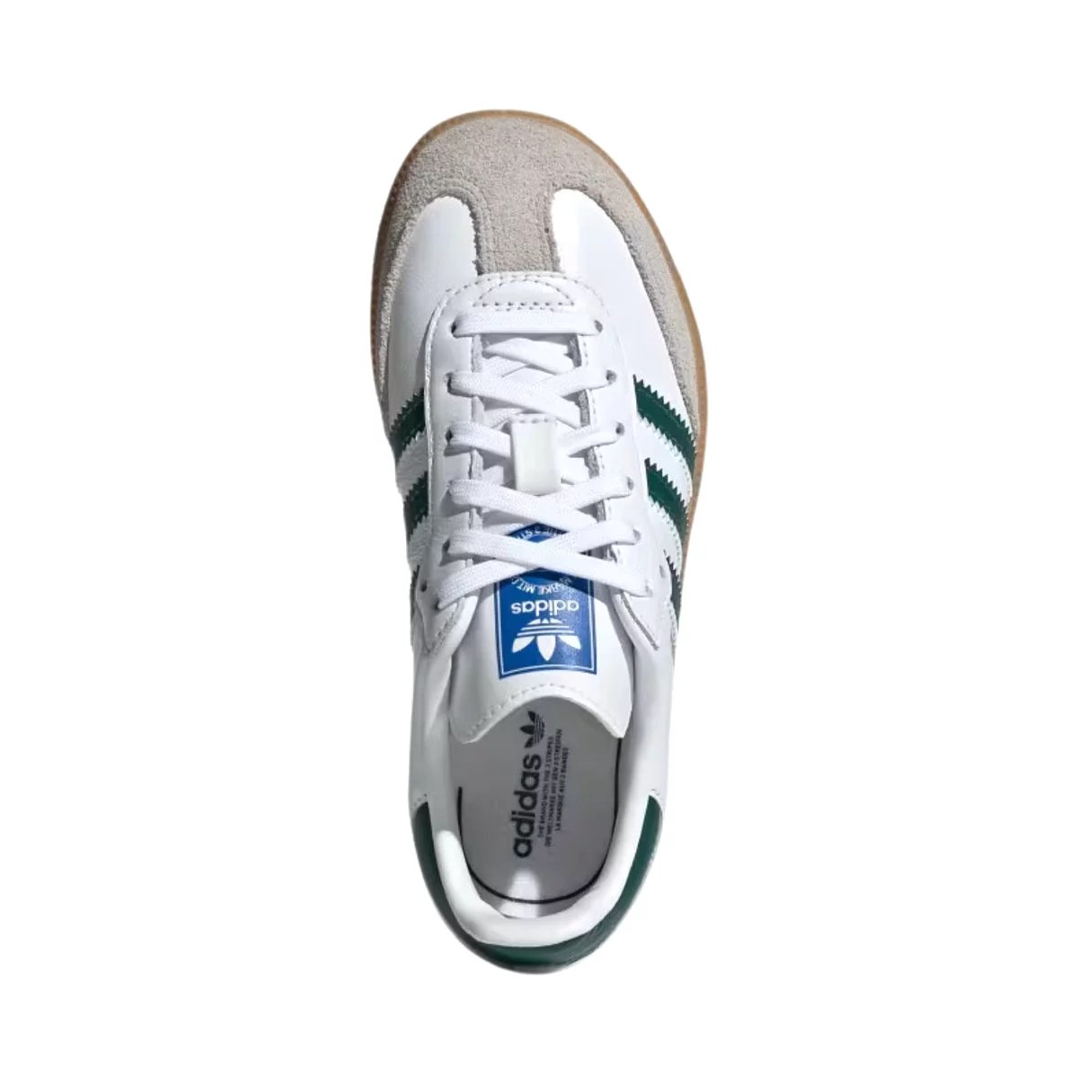 Adidas Pre-School Samba OG Cloud White Collegiate Green Gum