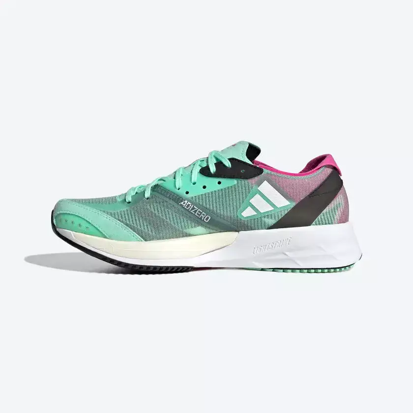 Adidas Women Running Shoes - Adizero Adios 7 - Pulse Mint/Silver Metallic/Core Black