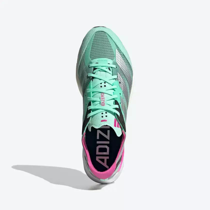 Adidas Women Running Shoes - Adizero Adios 7 - Pulse Mint/Silver Metallic/Core Black