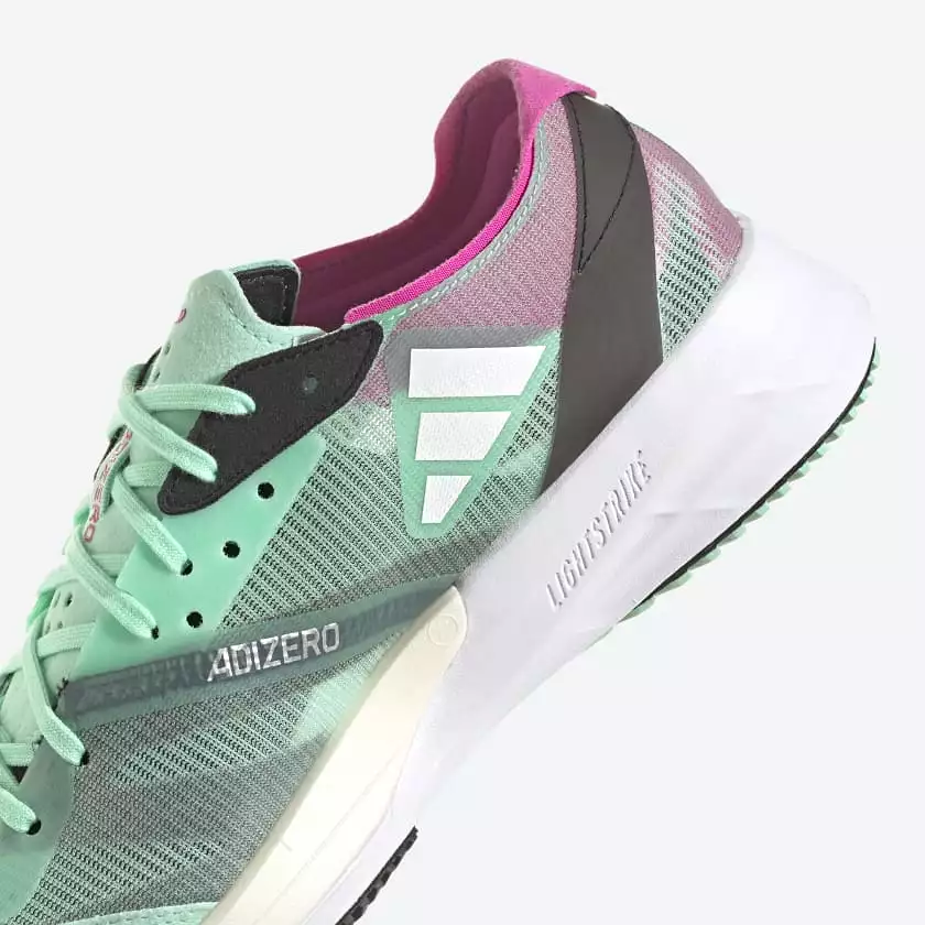 Adidas Women Running Shoes - Adizero Adios 7 - Pulse Mint/Silver Metallic/Core Black