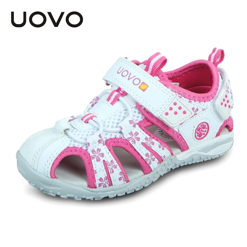 Adjustable Strap Sandals with Velcro Fastening