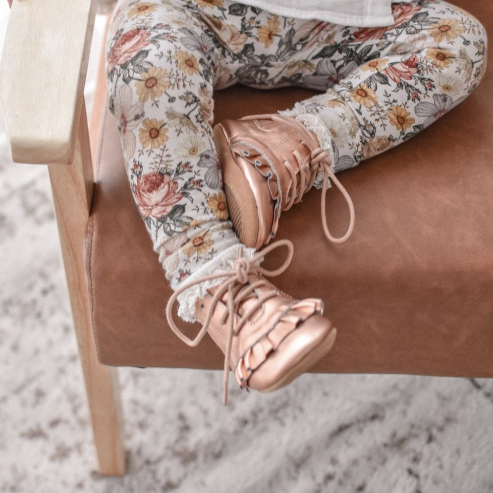 Alex Rose Gold Baby Toddler Boot