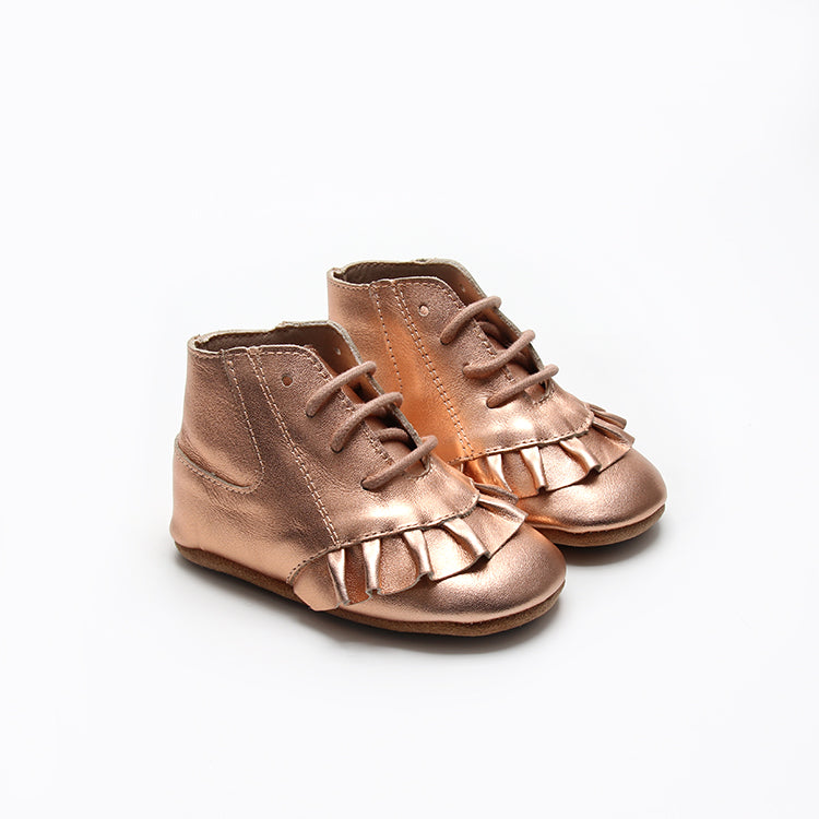 Alex Rose Gold Baby Toddler Boot