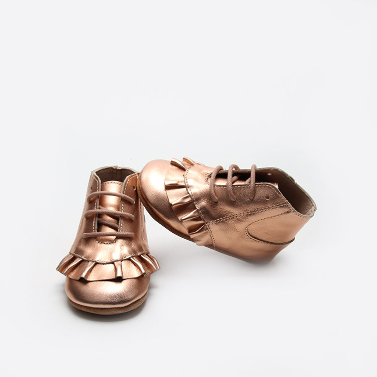 Alex Rose Gold Baby Toddler Boot