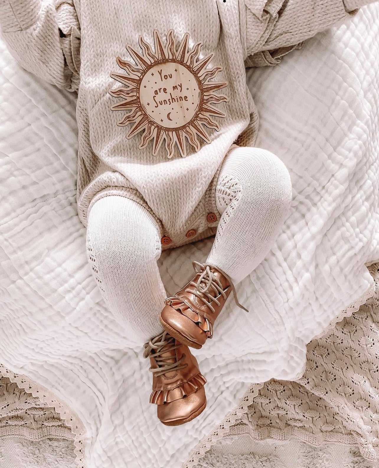 Alex Rose Gold Baby Toddler Boot