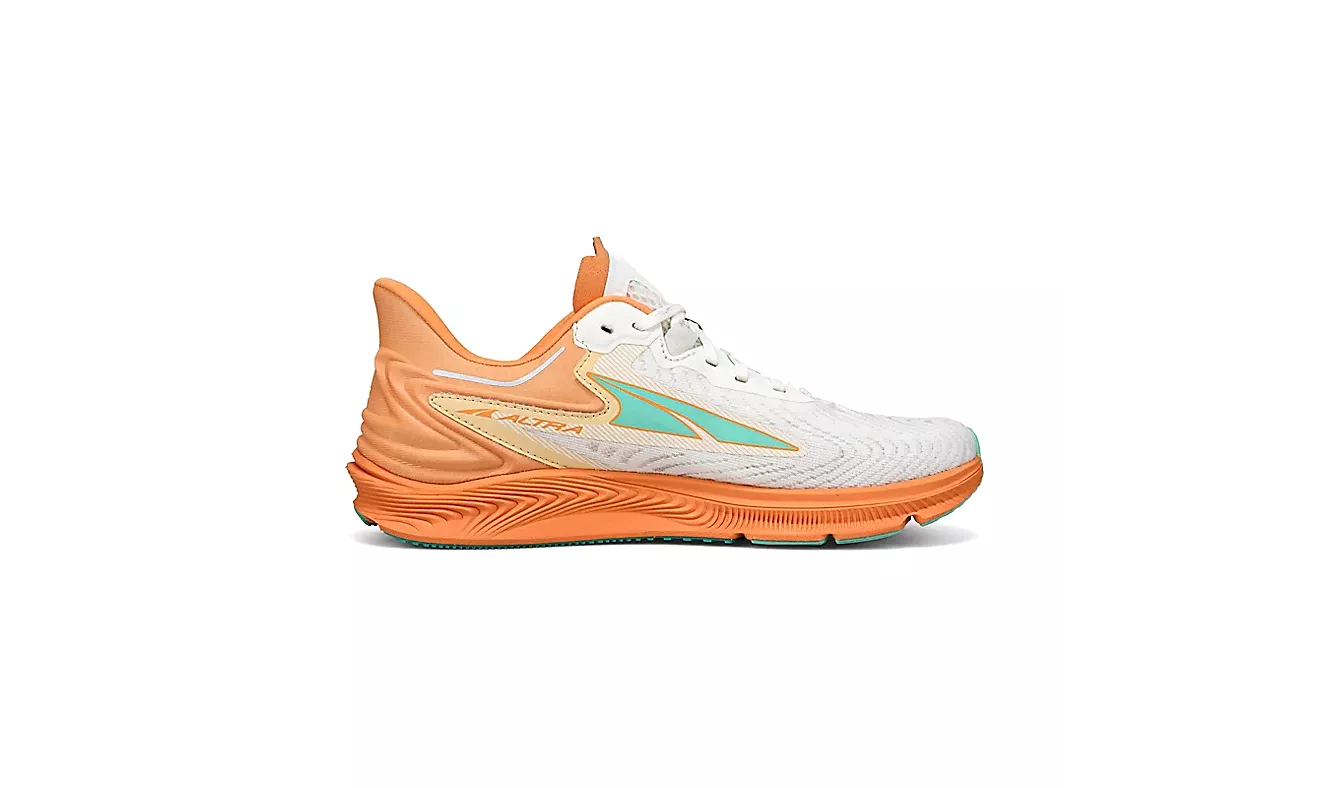 ALTRA Torin 6 Women's Running Shoes - White/Orange.