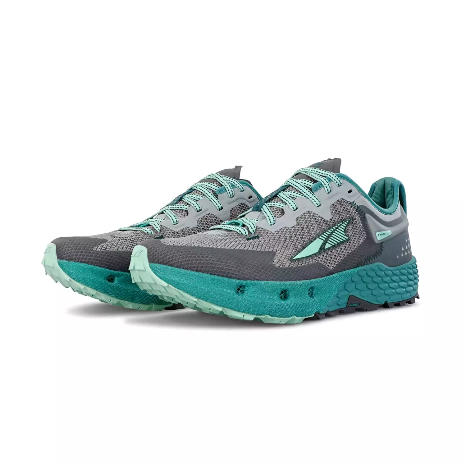 ALTRA Women's Timp 4 running shoes - Gray/Teal