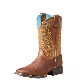 Ariat Chute Boss Children's Western Boot Brown