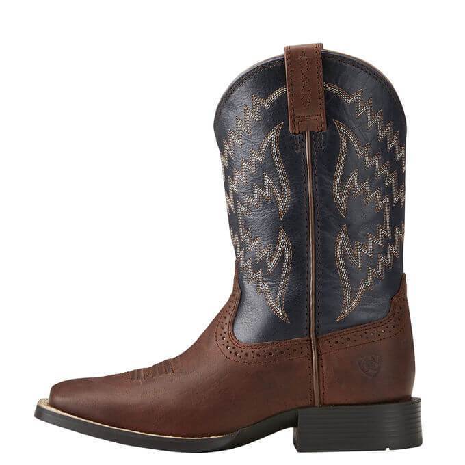 Ariat Tycoon Kid's Western Boot - Brazen Brown