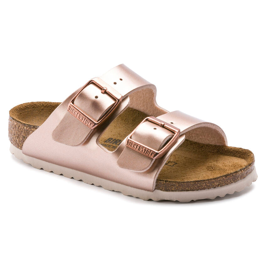 Arizona Kids - Metallic Copper Birko-Flor Sandals