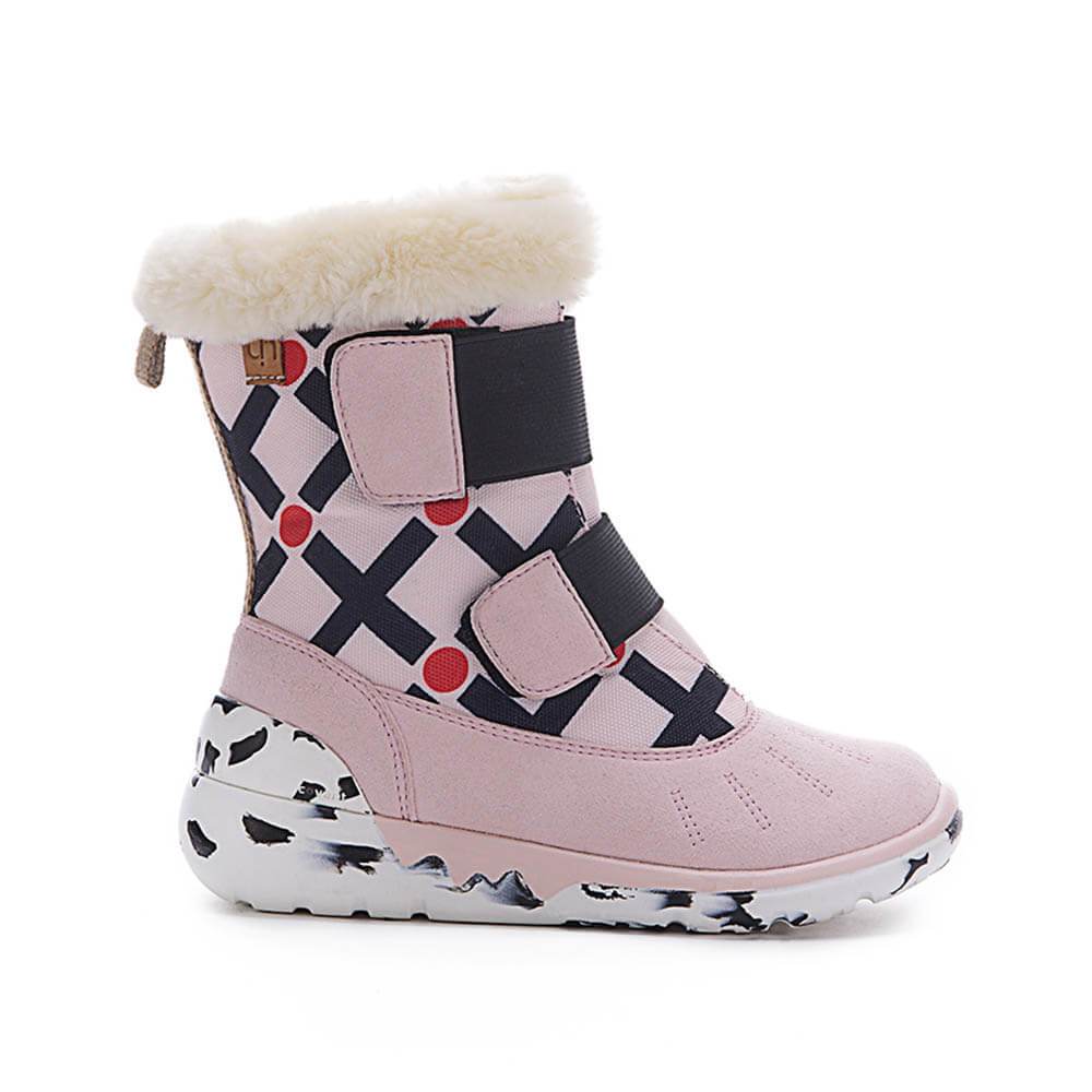 Ashmole Pink Kids Boots