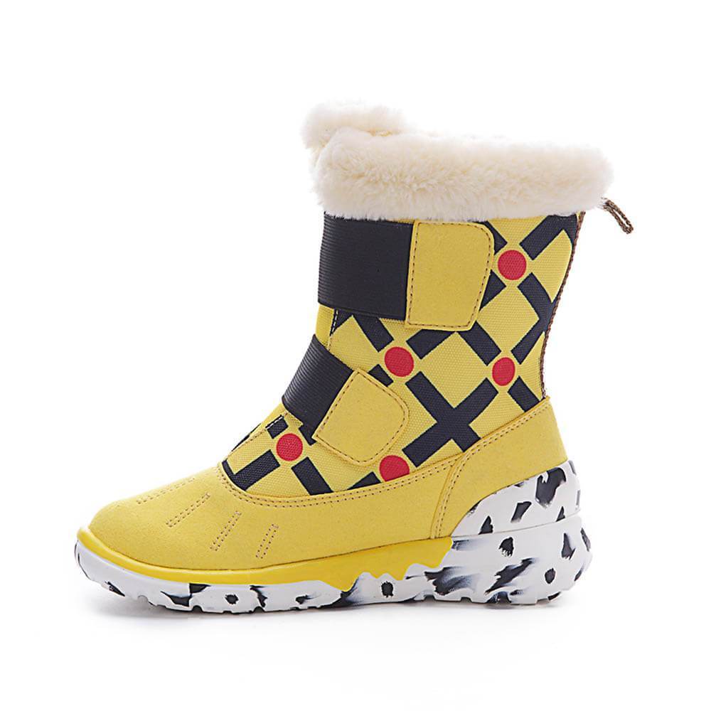 Ashmole Yellow Kids Boots